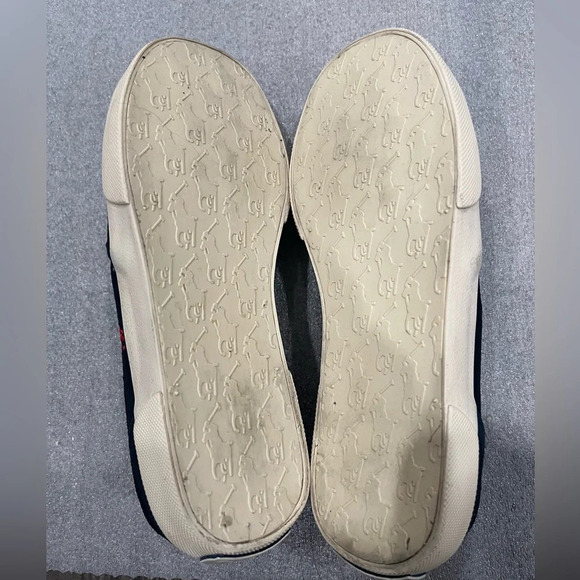 ❤️Host Picks❤️[US1] Polo Ralph Lauren Boys Keaton Slip On Shoes Navy/Red - Picture 7 of 8